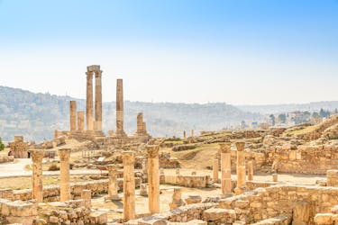Privérondleiding van 6 uur door de stad Amman met opties en vervoer vanuit de Dode Zee